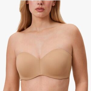 Strapless Tan Bra